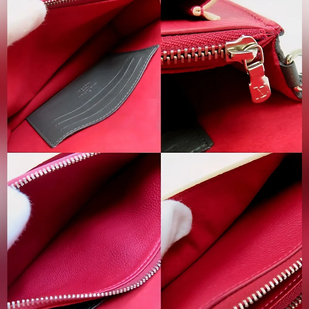 Louis Vuitton Etain & Creme LockMe Pochette